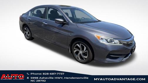 Modern Steel Metallic 2017 Honda Accord LX
