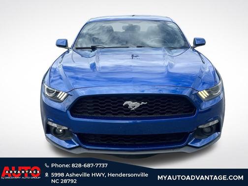 Lightning Blue Metallic 2017 Ford Mustang EcoBoost Premium