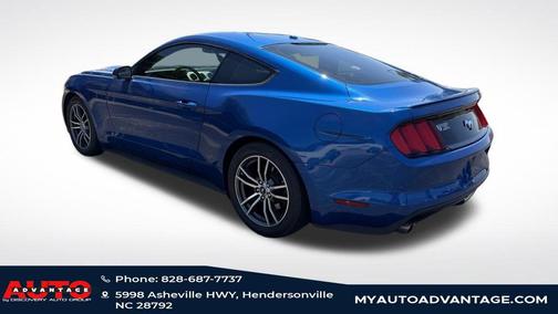 Lightning Blue Metallic 2017 Ford Mustang EcoBoost Premium