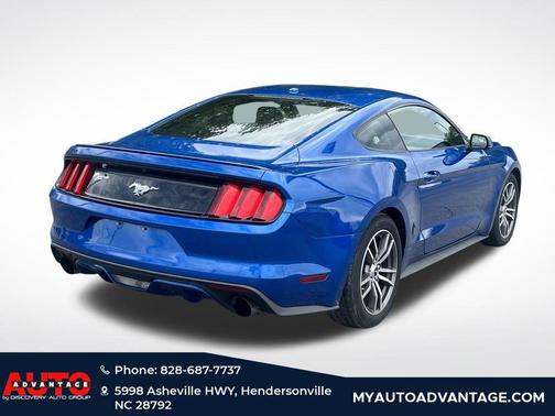 Lightning Blue Metallic 2017 Ford Mustang EcoBoost Premium
