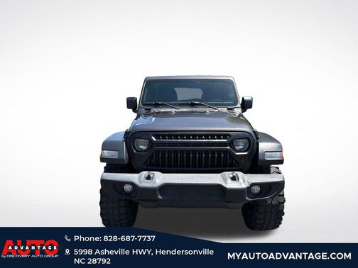Granite Crystal Metallic Clearcoat 2018 Jeep Wrangler Unlimited Sport