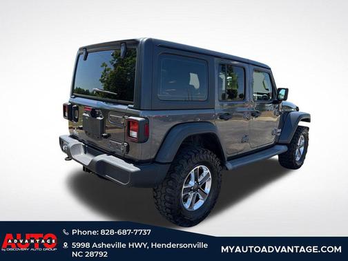Granite Crystal Metallic Clearcoat 2018 Jeep Wrangler Unlimited Sport