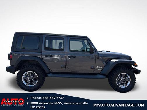Granite Crystal Metallic Clearcoat 2018 Jeep Wrangler Unlimited Sport