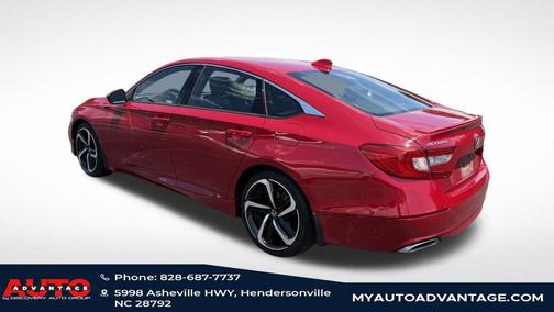 San Marino Red 2019 Honda Accord Sport
