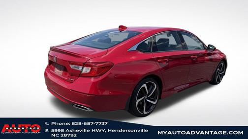 San Marino Red 2019 Honda Accord Sport