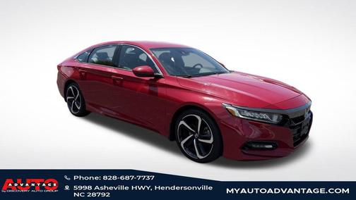San Marino Red 2019 Honda Accord Sport