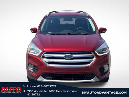 Ruby Red Metallic Tinted Clearcoat 2017 Ford Escape Titanium