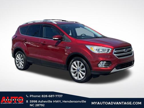 Ruby Red Metallic Tinted Clearcoat 2017 Ford Escape Titanium