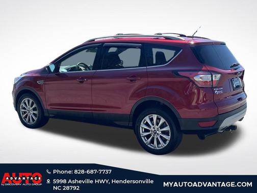 Ruby Red Metallic Tinted Clearcoat 2017 Ford Escape Titanium