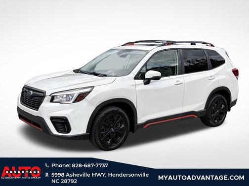 Crystal White Pearl 2019 Subaru Forester Sport