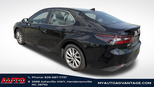 Midnight Black Metallic 2021 Toyota Camry LE
