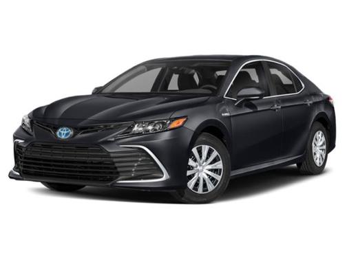 Midnight Black Metallic 2024 Toyota Camry Hybrid LE