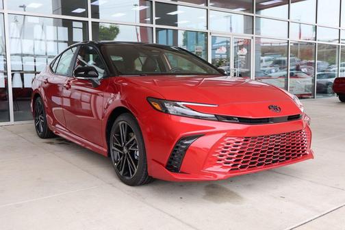 Supersonic Red 2026 Toyota Camry XLE