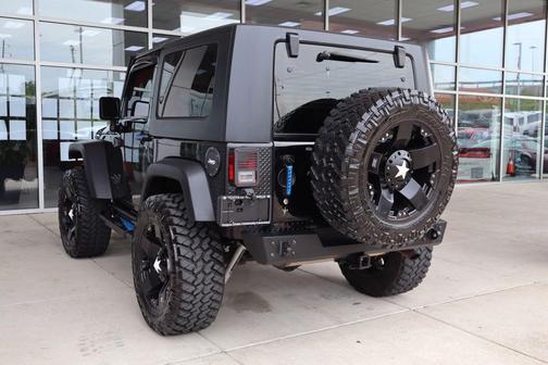 Black 2007 Jeep Wrangler X