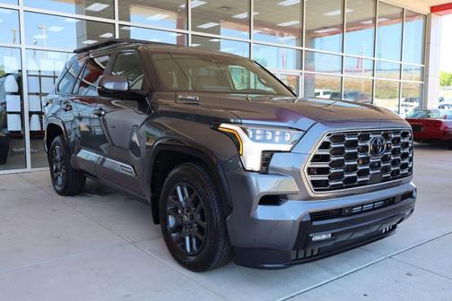 Magnetic Gray Metallic 2026 Toyota Sequoia Platinum