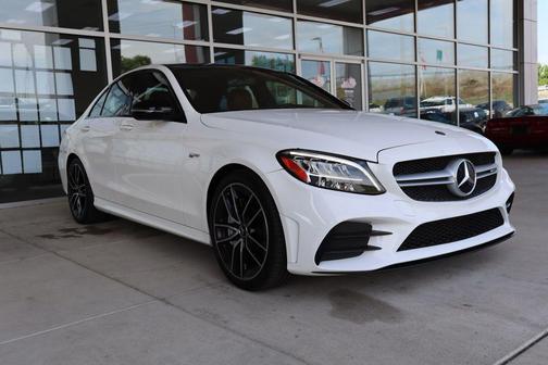 designo Diamond White 2019 Mercedes-Benz AMG C 43 4MATIC