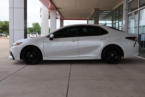 White 2023 Toyota Camry XSE