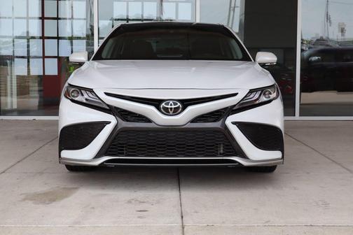 White 2023 Toyota Camry XSE