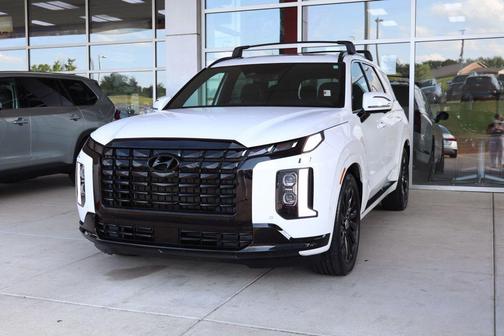 Hyper White 2025 Hyundai PALISADE Calligraphy Night Edition