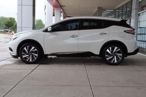 Pearl White 2018 Nissan Murano Platinum
