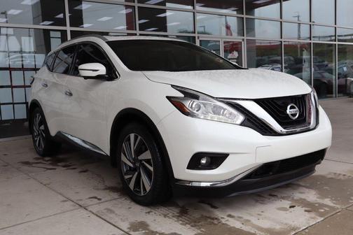 Pearl White 2018 Nissan Murano Platinum