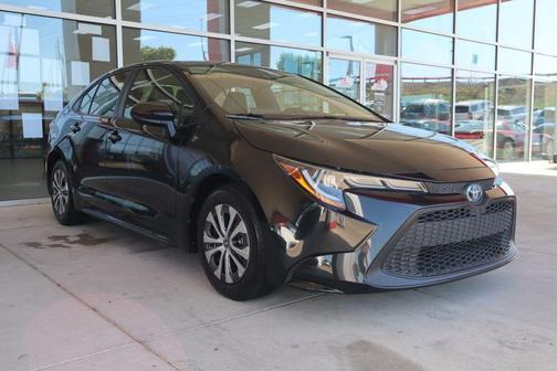 Black Sand Pearl 2022 Toyota Corolla Hybrid LE