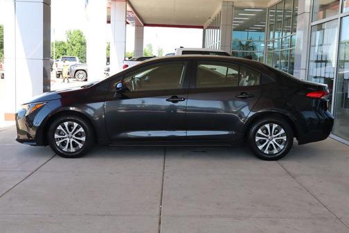 Black Sand Pearl 2022 Toyota Corolla Hybrid LE