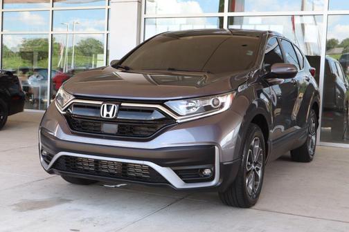 Gray 2022 Honda CR-V AWD EX-L