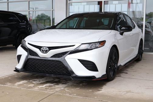 Midnight Black Metallic 2020 Toyota Camry TRD