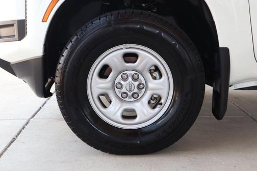 Glacier White 2025 Nissan Frontier S