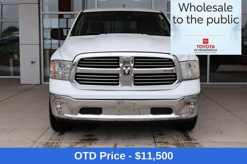 Bright White Clearcoat 2015 RAM 1500 Big Horn