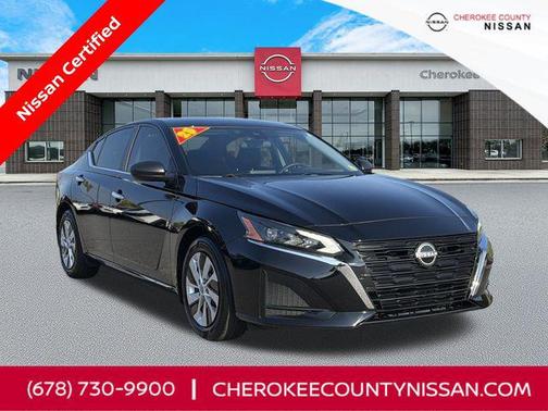 Super Black Clearcoat 2025 Nissan Altima S FWD
