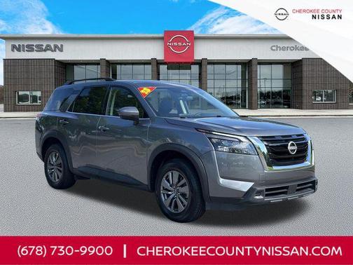 Gun Metallic 2025 Nissan Pathfinder SV FWD