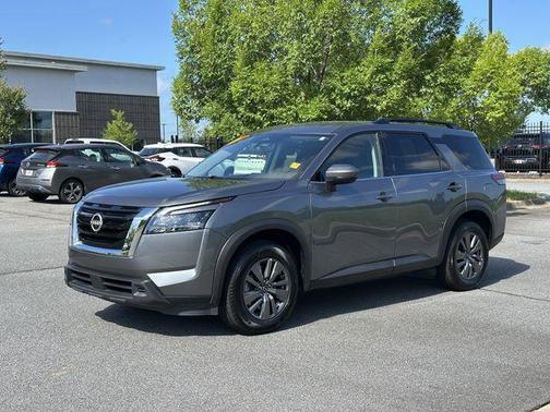 Gun Metallic 2025 Nissan Pathfinder SV FWD