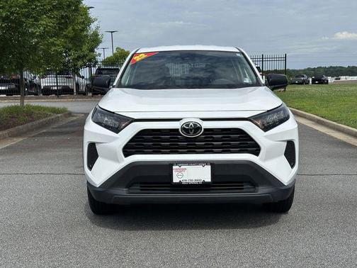 White 2022 Toyota RAV4 LE
