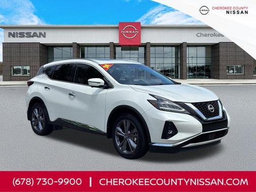 Pearl White 2024 Nissan Murano Platinum Intelligent AWD