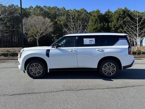 White 2026 Nissan Armada Platinum