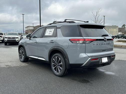 Gray 2026 Nissan Pathfinder Platinum