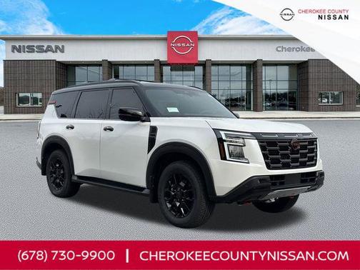 White 2026 Nissan Armada PRO-4X