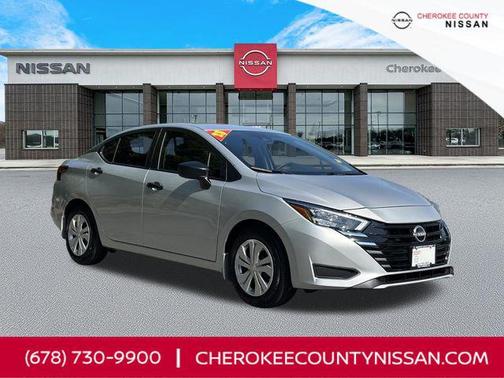 Brilliant Silver Metallic 2025 Nissan Versa 1.6 S