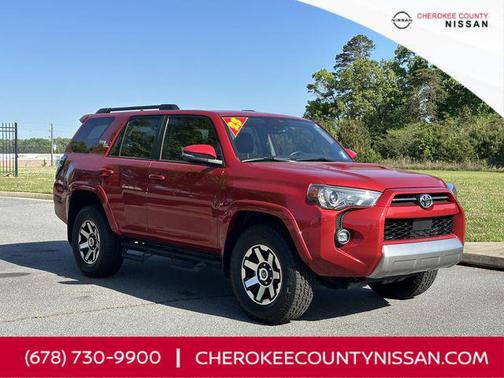 Barcelona Red Metallic 2023 Toyota 4Runner TRD Off Road Premium