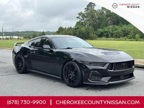 Shadow Black 2024 Ford Mustang GT Premium