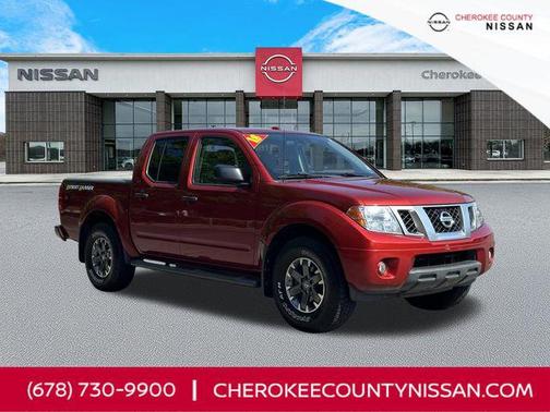 Lava Red 2018 Nissan Frontier Desert Runner