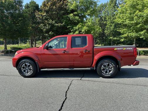 Lava Red 2018 Nissan Frontier Desert Runner