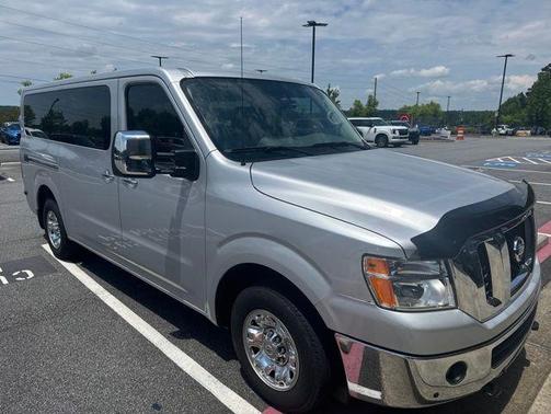 Brilliant Silver Metallic 2020 Nissan NV Passenger NV3500 HD SL V8