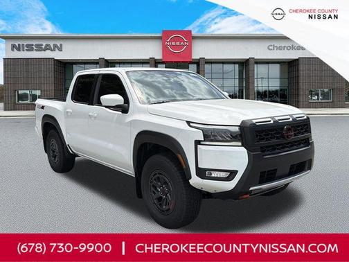 Glacier White 2026 Nissan Frontier PRO-4X