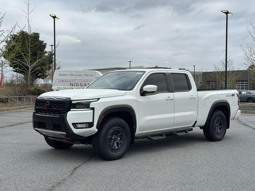 Glacier White 2026 Nissan Frontier PRO-4X