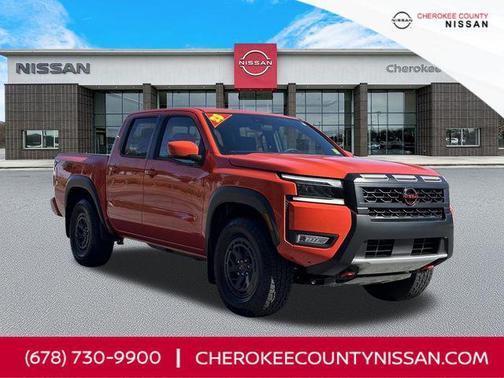 Afterburn Orange 2025 Nissan Frontier PRO-4X