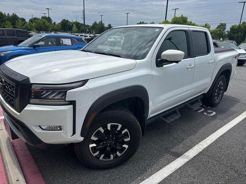 Glacier White 2023 Nissan Frontier PRO-4X