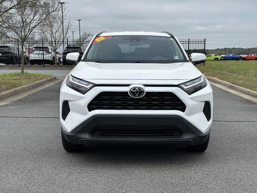 White 2022 Toyota RAV4 XLE